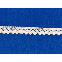 1m / Koronka bawełniana  szer: 1,6cm   ,   Q041   ECRU